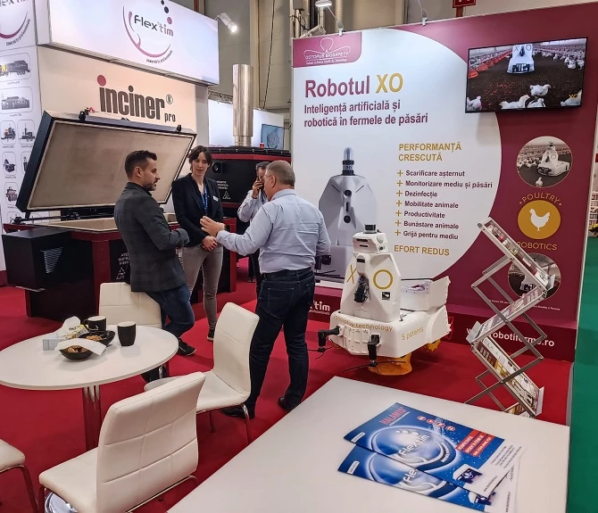 Flextim Industry na izložbi INDAGRA 2022 u Bukureštu, Rumunija.
