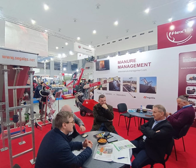 Flekstim Industri na izložbi AGRA 2024 u Plovdivu, Bugarska.